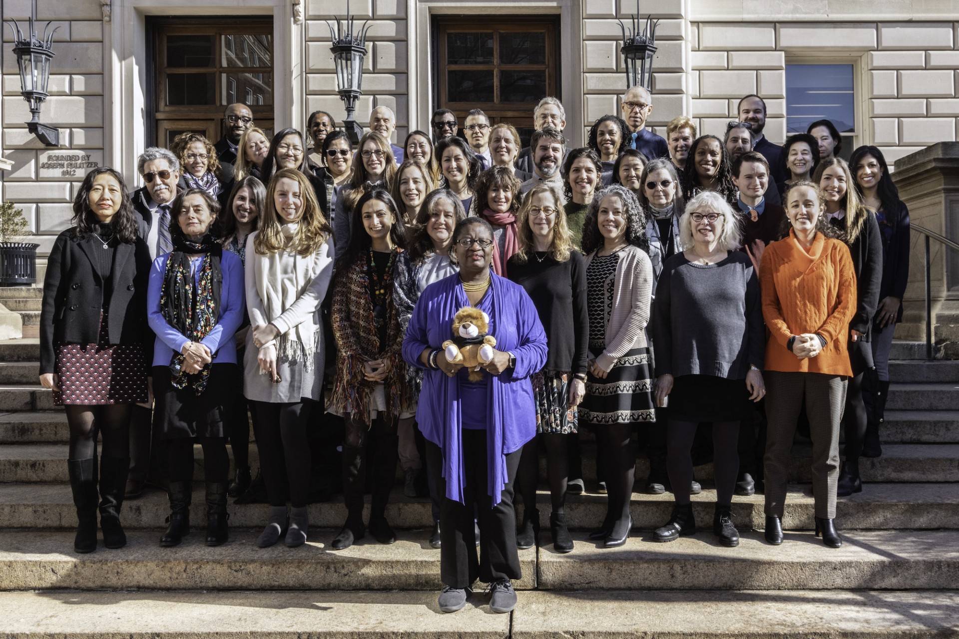 The Counseling and Psychological Services team supporting Columbia University students (March 2019).