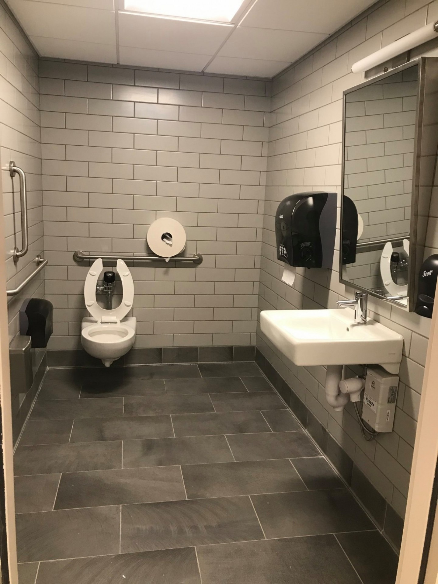 Havemeyer Hall accessible restroom Gender-neutral accessible restroom